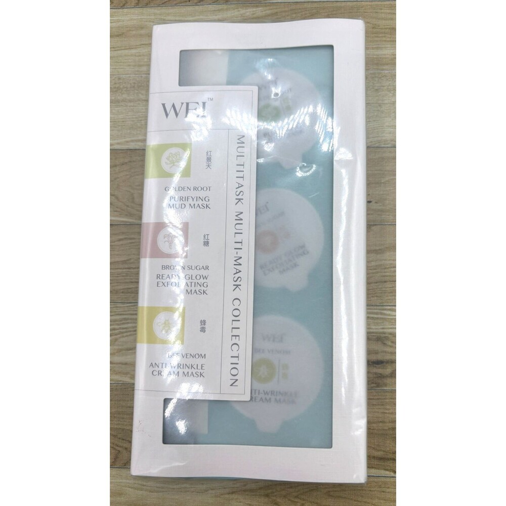 WEI Multitask Multi Mask Collection Set of Three Pods w/ Brush Trial Size New